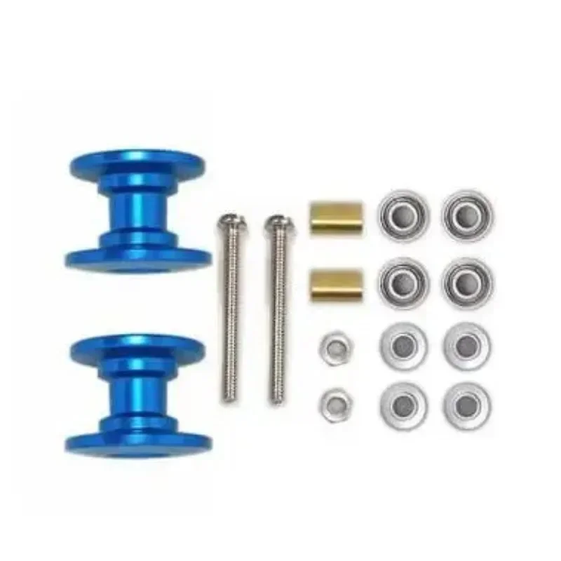 Tamiya Model Mini 4Wd - 2 Stuks 12-13mm Dubbele Geleiderrol 95423