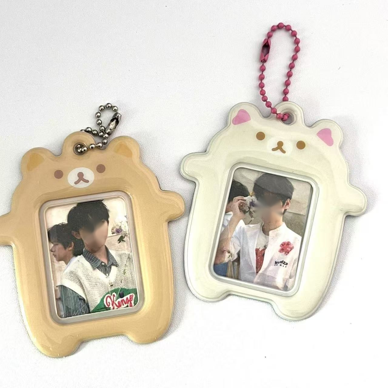 Pop Display Shelf - Teddybeer fotolijst 2-inch beschermende ID-hoes met