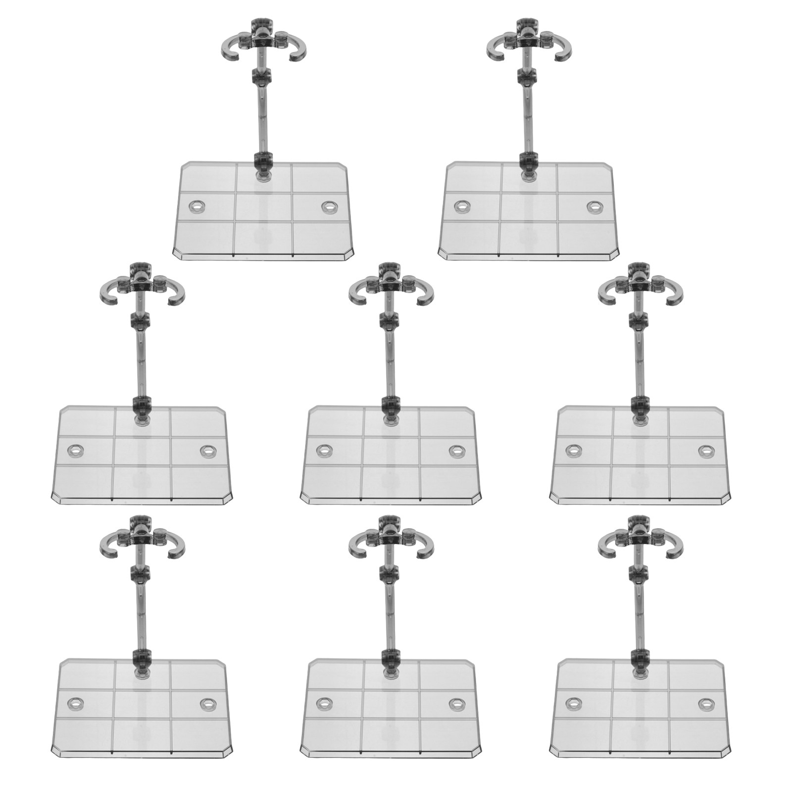 Action Figure Stand - 8-delige handzame figuursteun, stabiele displaybasis voor