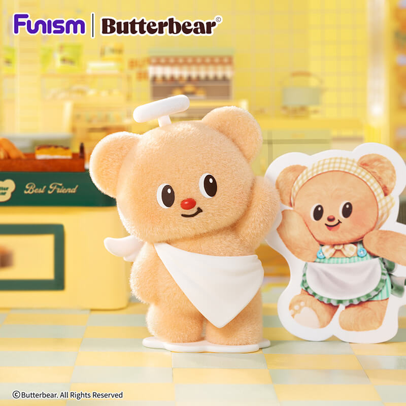 Vinyl Figure Blank - FUNISM Butterbear Happy Day Series Blind