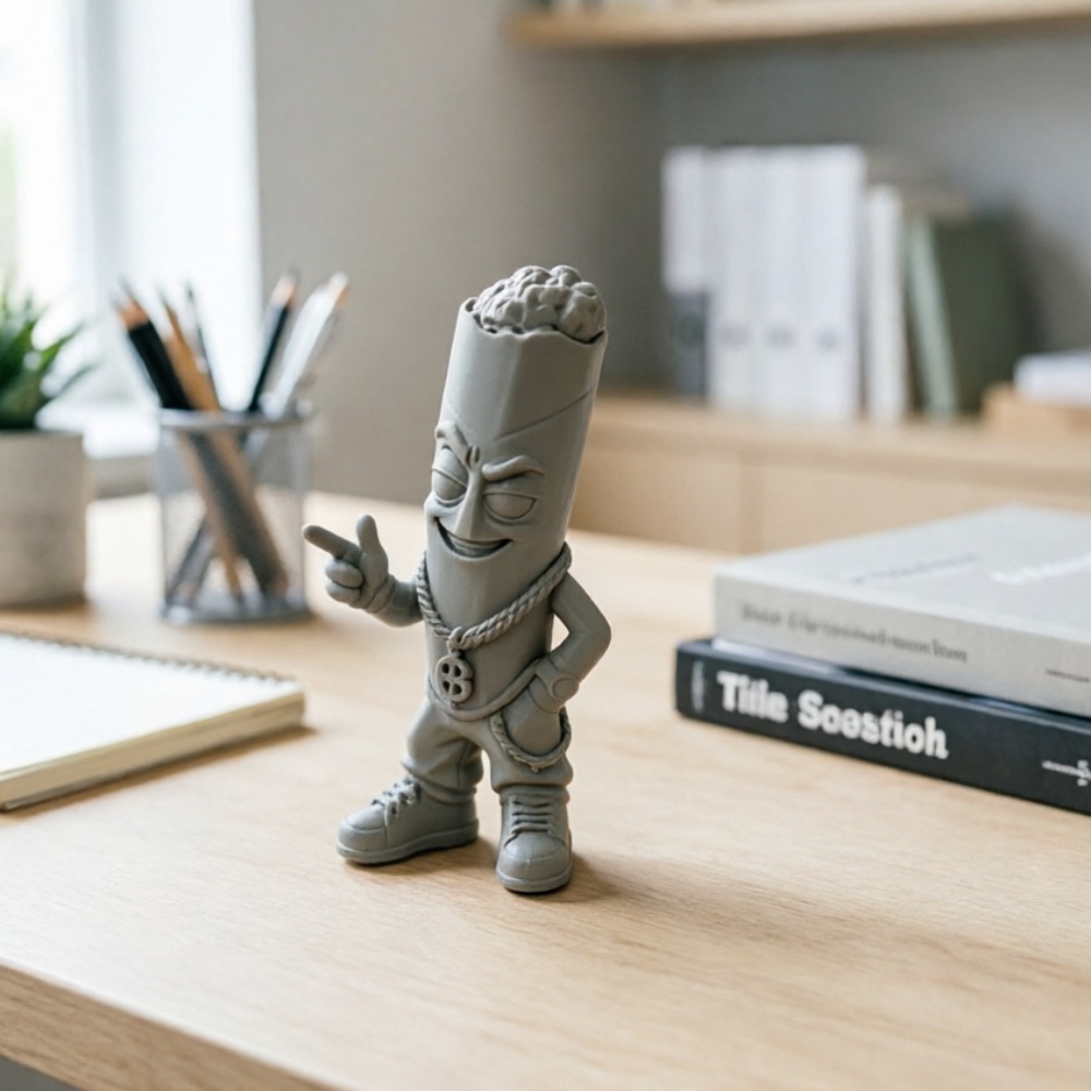 Trendy grijs plastic kunstfigu - Pop Display Shelf recensie en prijs