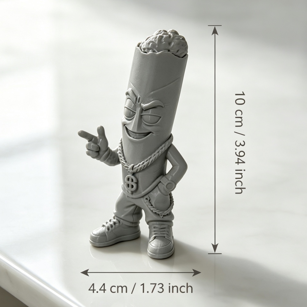 Trendy grijs plastic kunstfigu - Pop Display Shelf recensie en prijs