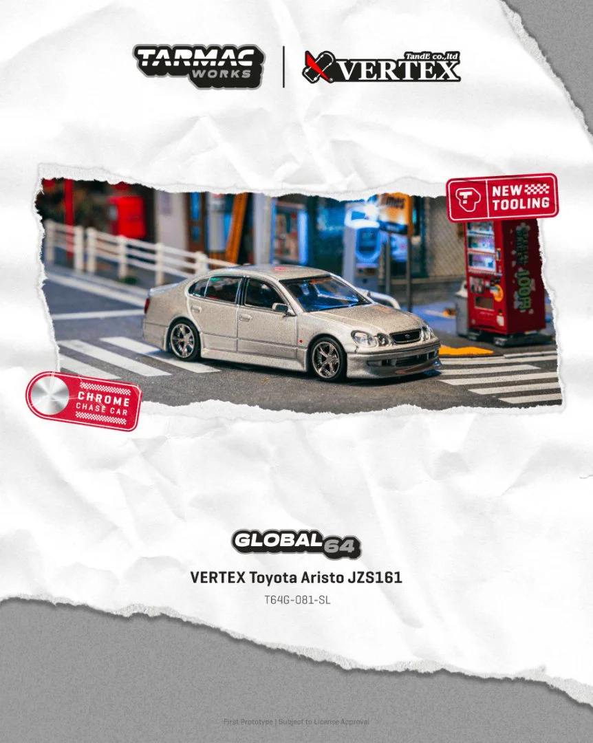 Tarmac Works 1:64 VERTEX Toyot - Die Cast Car 1 64 recensie en prijs