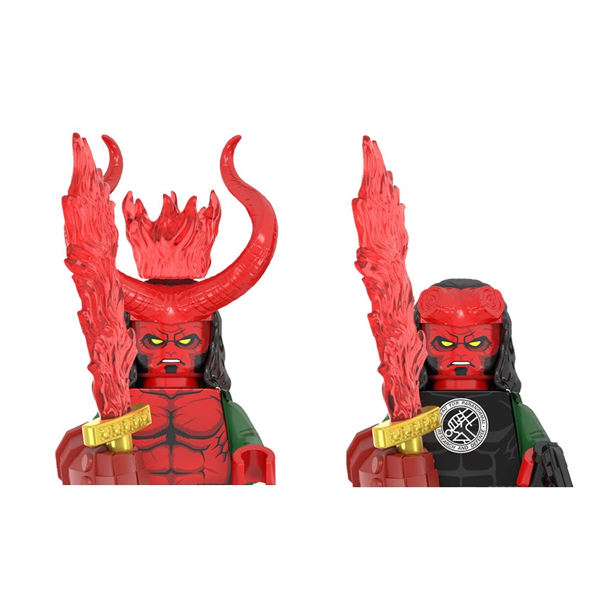 WM2422 WM2421 Hellboy Bouwblok - Building Block Mini recensie en prijs