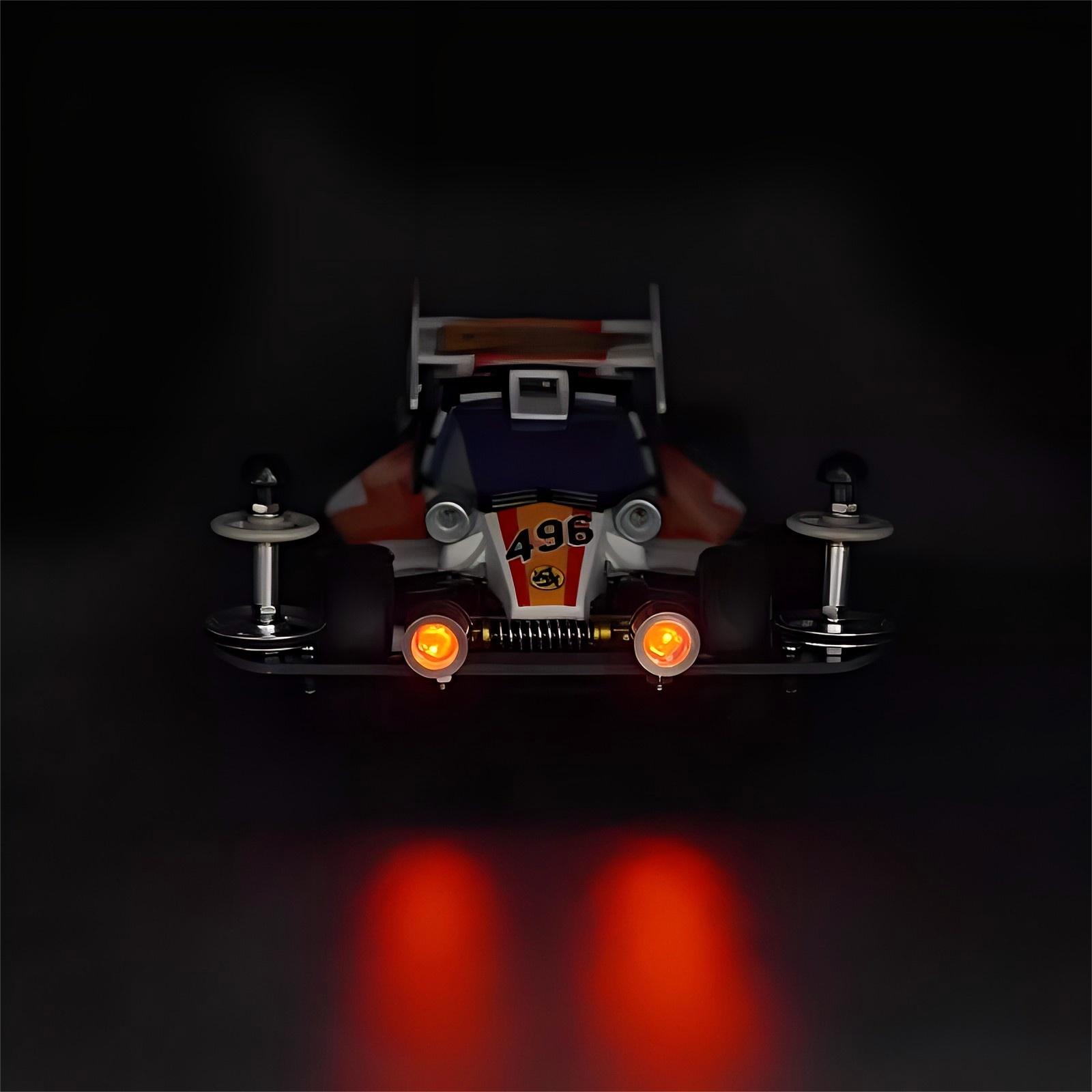 Mini zelfverlichtende LED-lamp - Tamiya Model Mini 4Wd recensie en prijs
