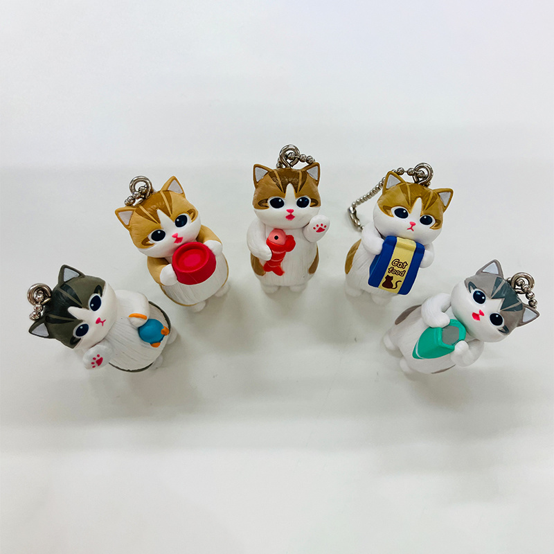 Mofusand Kawaii Kat Sleutelhan - Action Figure Stand recensie en prijs