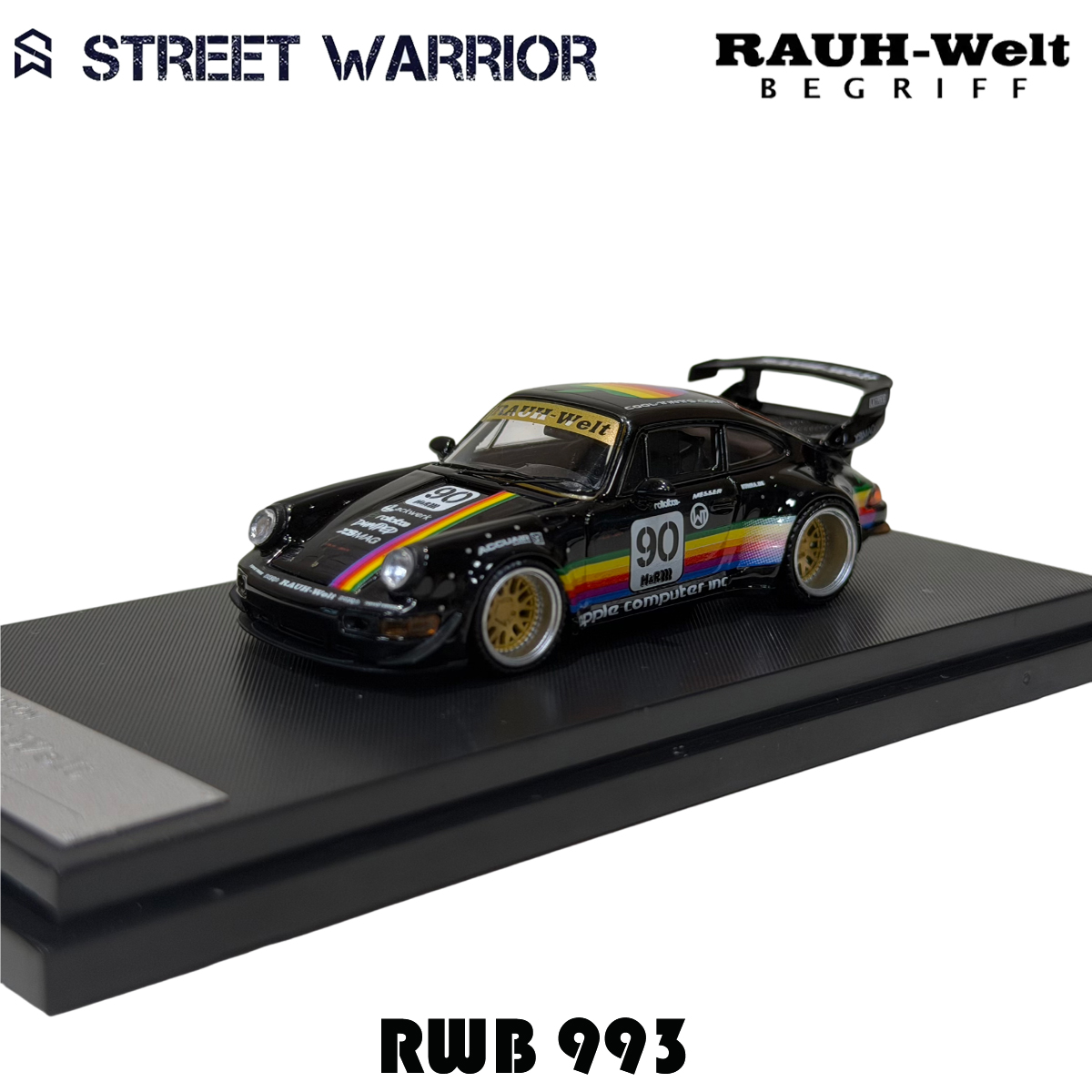 SW Op voorraad 1:64 RWB 993 Bl - Die Cast Car 1 64 recensie en prijs